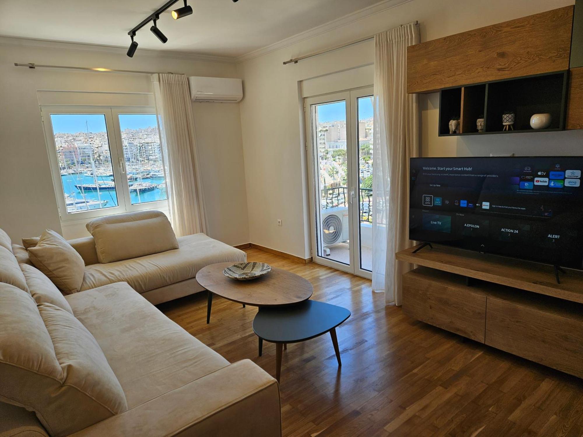 Piraeus Center Sea View Apartment Pireu Exterior foto